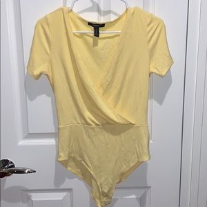Yellow Bodysuit From Forever 21